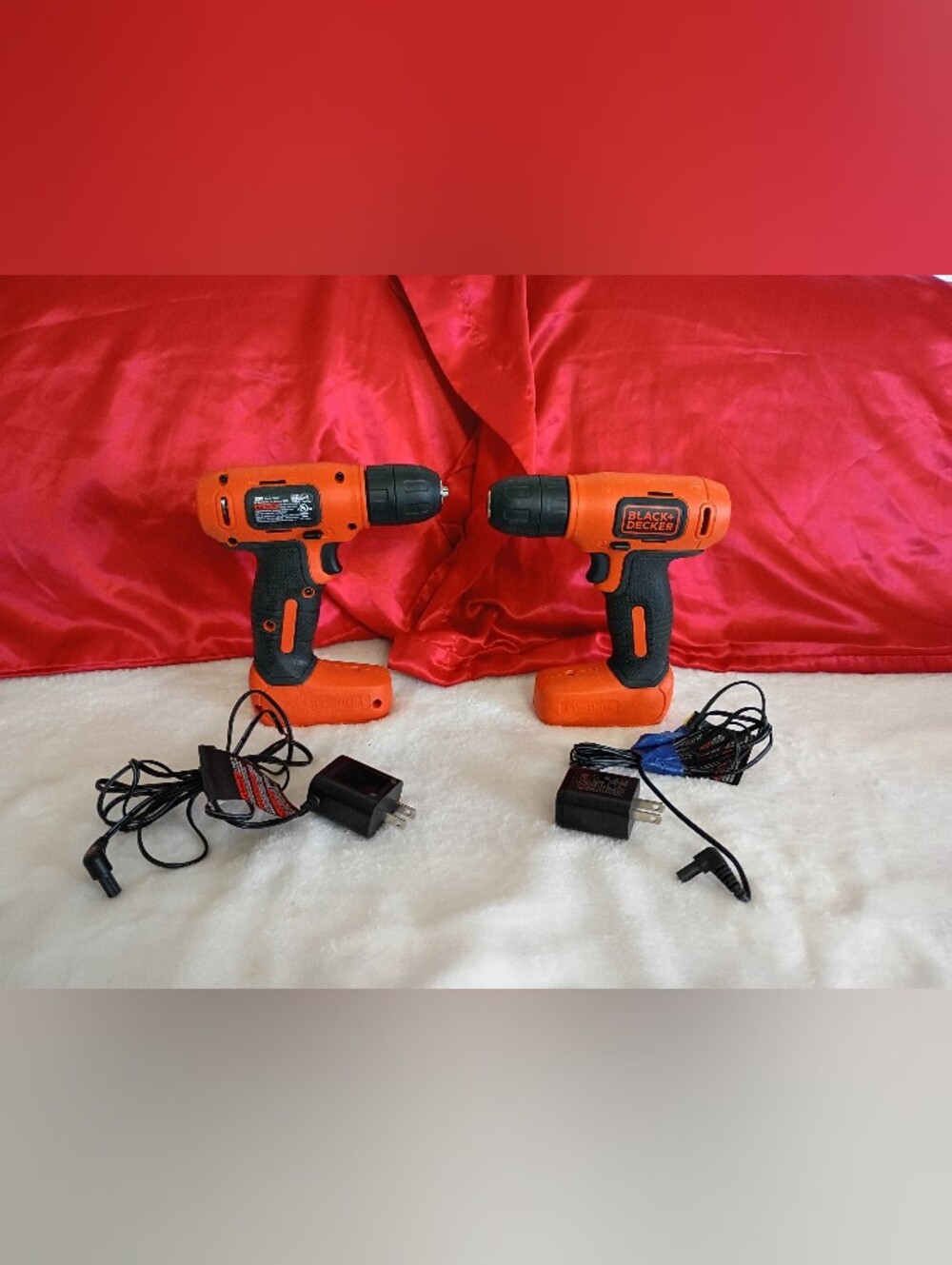 (2) BLACK+DECKER Lithium Cordless Power Drill